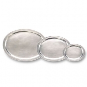 Match Pewter Oval Incised Tray - Small/Medium