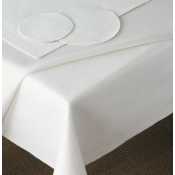 Matouk Silencer Table Padding White - 59 x 136
