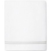 Sferra Aura Nuova White/Lunar Bath Sheet - 40X70