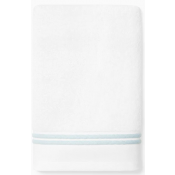 Sferra Aura Nuova White/Aqua Hand Towel - 20X30
