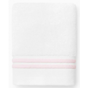 Sferra Aura Nuova White/Pink Wash Cloth - 12X12