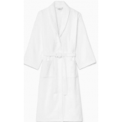 Sferra Cielo White Bathrobe - Extra Large