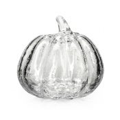 Simon Pearce Crackle Pumpkin - Medium