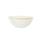 Anna Weatherley Empire White w/ Gold Bowl - 18.5 oz.