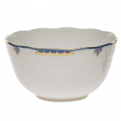 Herend Princess Victoria Blue Round Bowl - 7.5"
