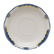 Herend Princess Victoria Blue Tea Saucer - Blue