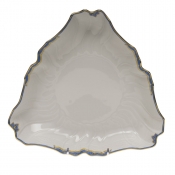 Herend Princess Victoria Blue Triangle Dish