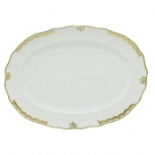 Herend Princess Victoria Gray Platter - 15"