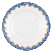 Herend Fishscale Blue Dessert Plate