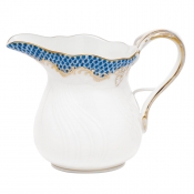 Herend Fishscale Blue Creamer