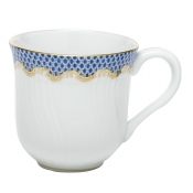 Herend Fishscale Blue Mug - 10 oz.