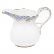 Herend Fishscale Light Blue Cream Jug - 6 oz.