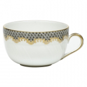 Herend Fishscale Gray Canton Cup - 6 oz.