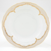 Herend Golden Elegance Dessert Plate - 8.25"