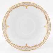 Herend Golden Elegance Canton Saucer - 5.5"