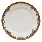 Herend Fishscale Brown Dinner Plate