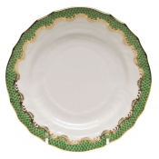 Herend Fishscale Jade Bread + Butter Plate - 6"