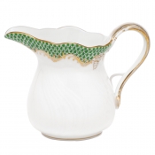 Herend Fishscale Jade Creamer