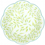 Royal Limoges Olivier Spring Green Deep Soup/Cereal Bowl - 7"