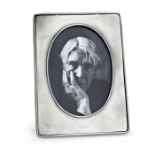 Match Pewter Piemonte Large Oval Frame - 4.2 x 6