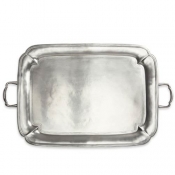 Match Pewter Parma Rectangle Tray w/Handles