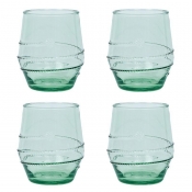 Juliska Amalia Acrylic Small Tumbler Set/4 - Seagrass