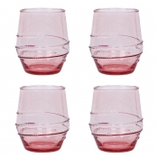 Juliska Amalia Acrylic Small Tumbler Set/4 - Coral