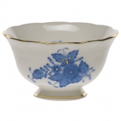 Herend Chinese Bouquet Blue Open Sugar Bowl