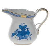 Herend Chinese Bouquet Blue Creamer - 6oz.