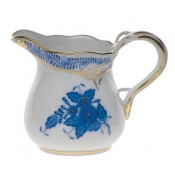 Herend Chinese Bouquet Blue Creamer - 1.5 oz.