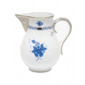 Herend Chinese Bouquet Blue Pitcher - 60 oz.