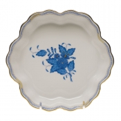Herend Chinese Bouquet Blue Fruit Bowl - 6.25"