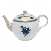 Tea Pot W/Rose - 36 oz.