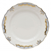 Herend Princess Victoria Light Blue Bread & Butter Plate