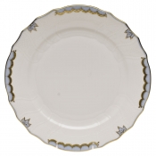 Herend Princess Victoria Light Blue Dinner Plate