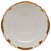 Herend Princess Victoria Rust Salad Plate