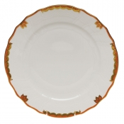 Herend Princess Victoria Rust Dinner Plate