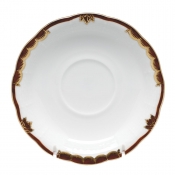 Herend Princess Victoria - Brown Tea Saucer