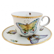 Anna Weatherley Butterfly Meadow Cup & Saucer