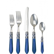 Vietri Aladdin Brillant Blue  5 Piece Setting*