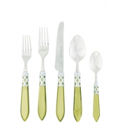 Vietri Aladdin Brillant Chartreuse  5 Piece Setting*