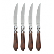 Vietri Aladdin Brillant Tortoiseshell  Steak Knives - Set of 4