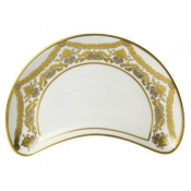 Royal Crown Derby Pearl Palace Crescent Salad Plate