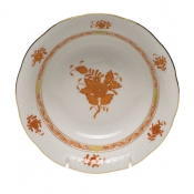 Herend Chinese Bouquet Rust Oatmeal Bowl
