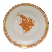 Herend Chinese Bouquet Rust After Dinner Saucer