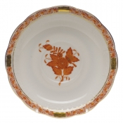 Herend Chinese Bouquet Rust Tea Saucer