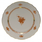 Herend Chinese Bouquet Rust Service Plate