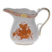 Herend Chinese Bouquet Rust Creamer(6 Oz) 3.5"H