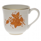 Herend Chinese Bouquet Rust Mug - 10 Oz.