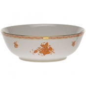 Herend Chinese Bouquet Rust Large Bowl 11"D